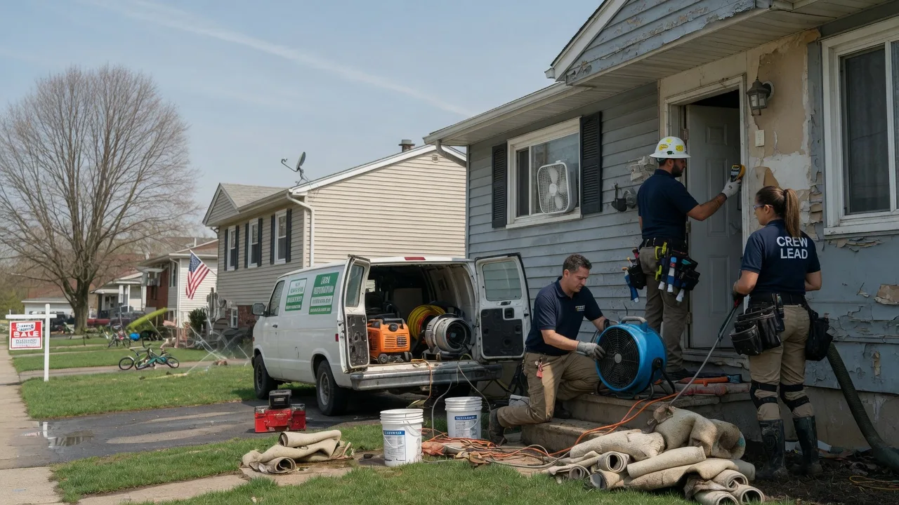 Flood Cleanup in Sebring, OH near me